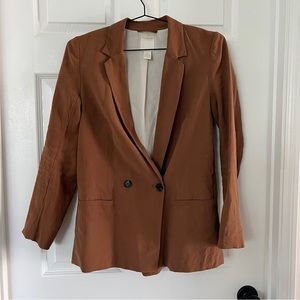 Brown H&M Oversized Blazer